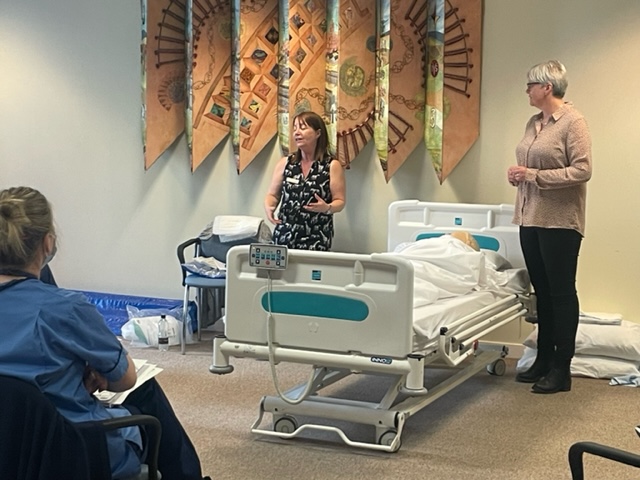 NHSLPDC's tweet photo. The Tissue Viability team delivered the first practical sessions of 2022 yesterday at UHW. The sessions covered prevention and management of pressure ulcers as well as wound assessment and management. Thank you to everyone who attended. #TEAMTVNNHSL #THINKSSKINS https://t.co/HC890bv62O