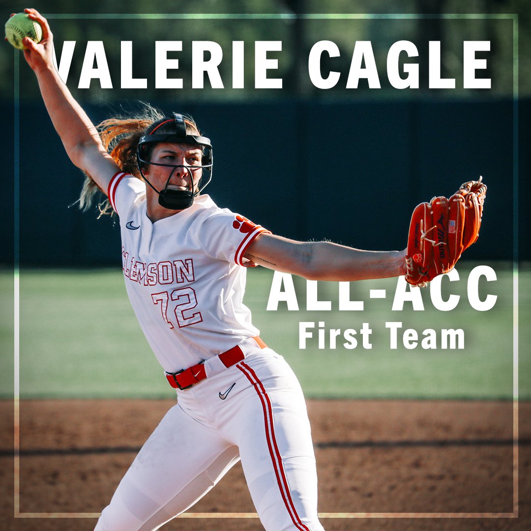 clemsonsoftball's tweet photo. 𝐅𝐢𝐫𝐬𝐭 𝐓𝐞𝐚𝐦 𝐀𝐥𝐥-𝐀𝐂𝐂

Congrats to @Val_Cagle!

#Team3 https://t.co/7arvqsooQz