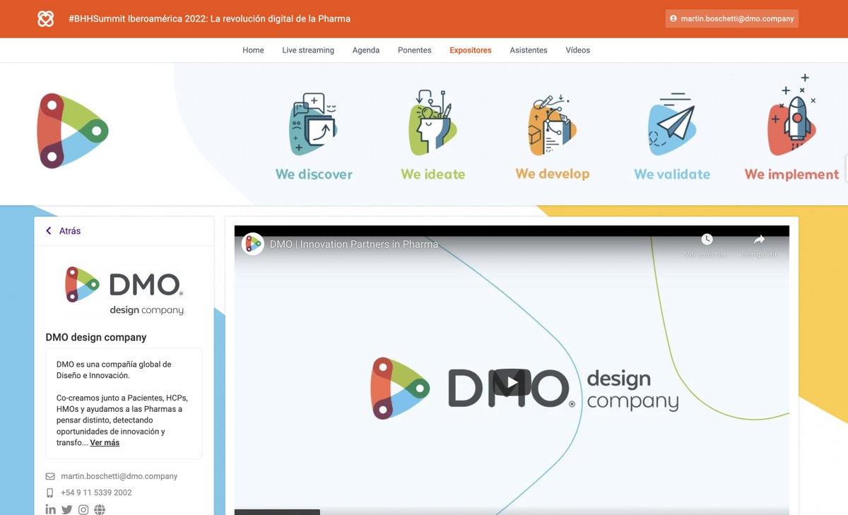 Una pasada por nuestro Stand Virtual en el #bhhsummit. 
Conectate ahora y sumate a la revolución digital en Pharma. #doingnottalking event.meetmaps.com/3757122343/es/…