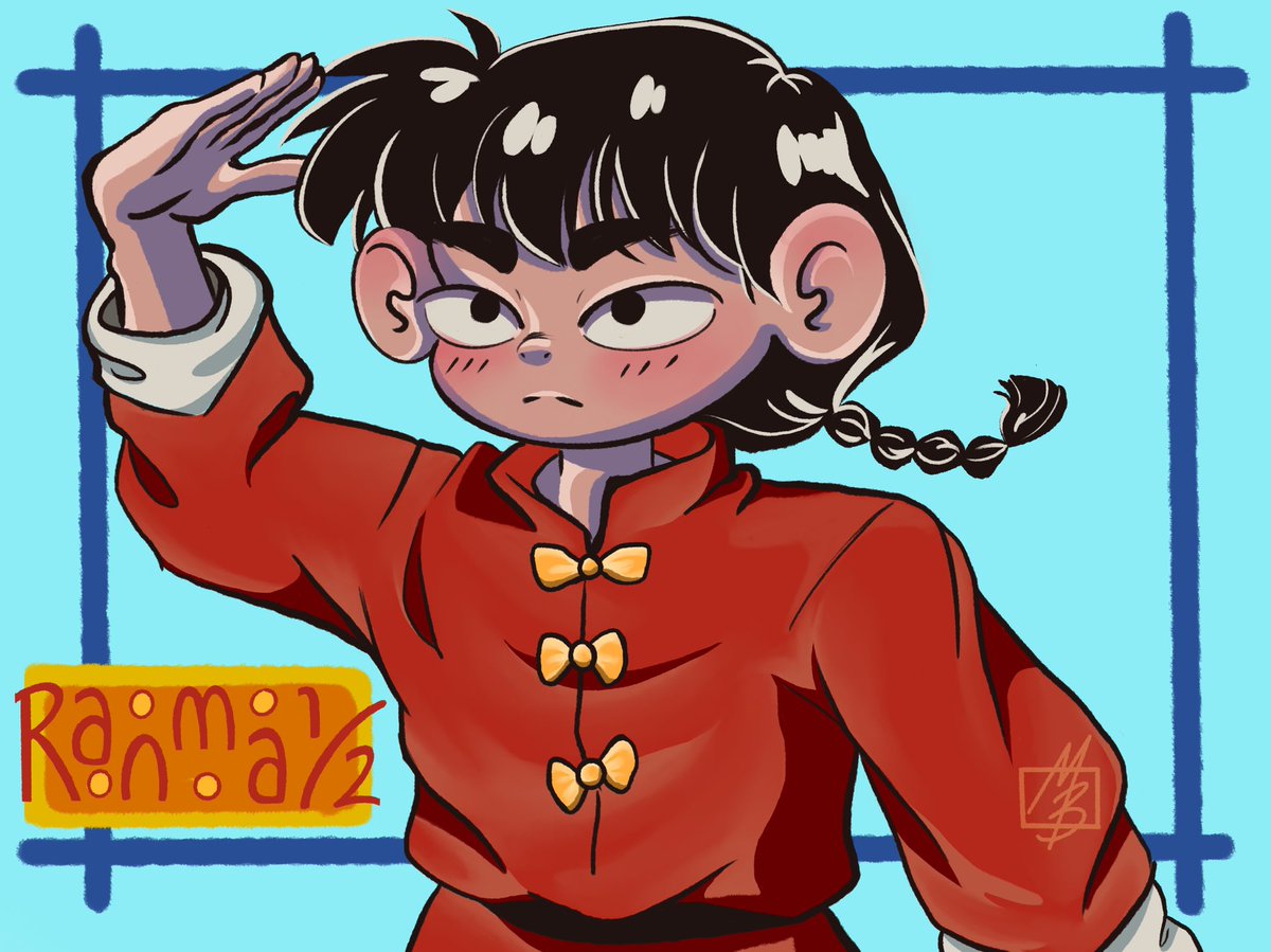 reni_bar's tweet photo. RANMA 1/2
Looking for his girl, Akane
#ranma #procreate #procreateart #digitalart #fanart #animefanart #rumikotakahashi https://t.co/La5ujmJBFM