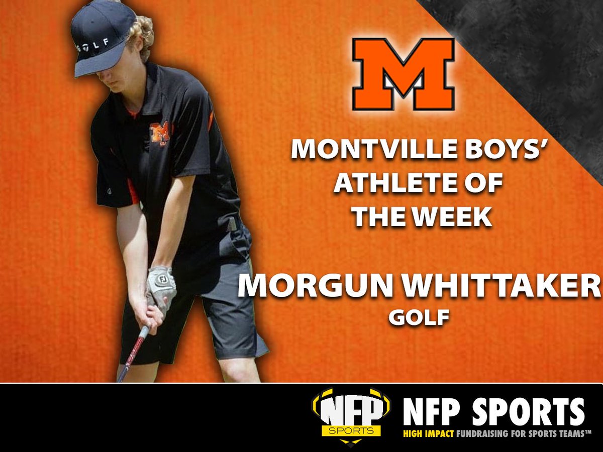 mhseccathletics's tweet photo. Congratulations to @mhseccathletics Athletes of the Week, Morgun Whittaker (Golf) and Julia Beaupre (@Mville_track ) !  
@NFP_CTEast https://t.co/tkOl86G094