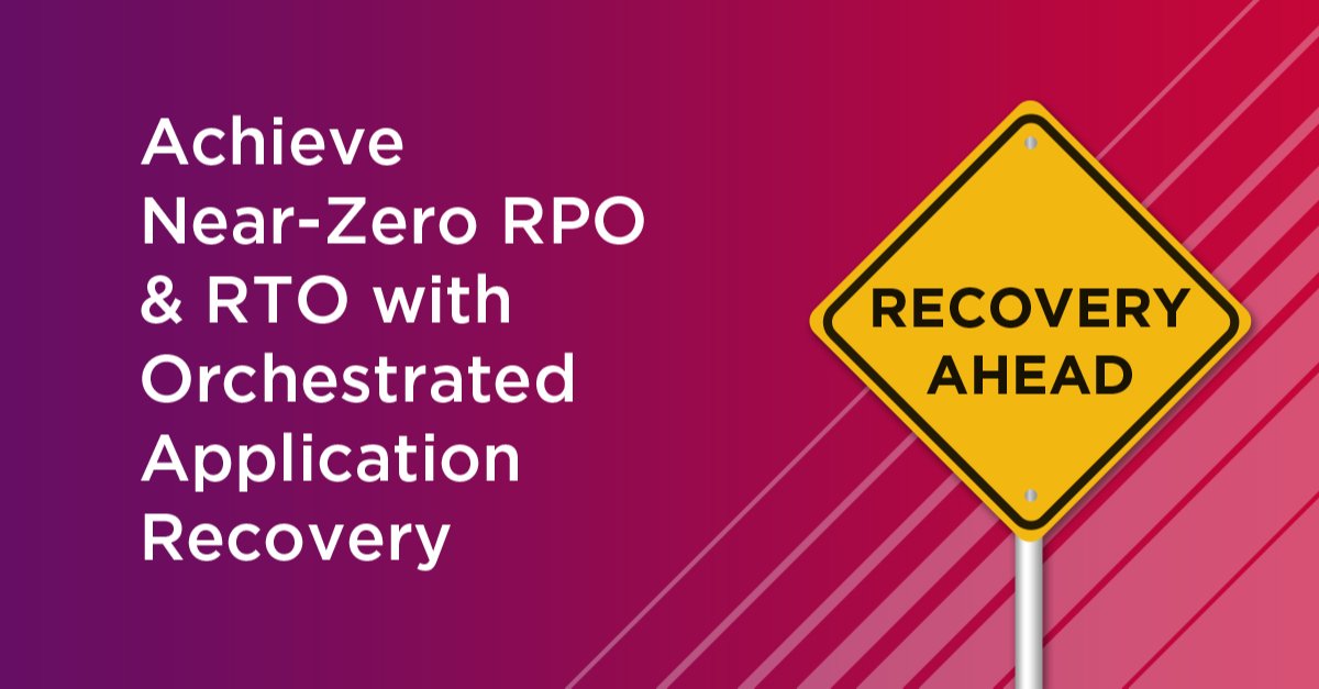 dduede's tweet photo. Data loss and downtime...touchy subject. But it doesn't have to be. With @RubrikInc Orchestrated Application Recovery, achieving near-zero RPO and RTO is achievable. Learn more from our #engineering team here: https://t.co/HXPFj3uVh0 https://t.co/frkJMMefvV
