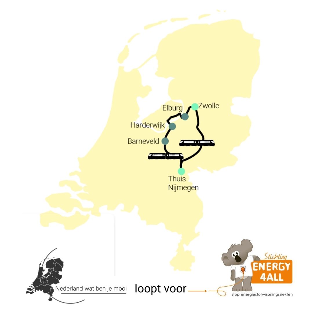 Wij wandelen voor kinderen die daar door een stofwisselingsziekte geen energie voor hebben.

Doneer nu via onderstaande actiepagina:

actie.energy4all.nl/team/nederland…

<a href="/energy4all_nl/">Stichting Energy4All</a> 
<a href="/nl_watbenjemooi/">Nederlandwatbenjemooi</a> 

#Energy4all #Doneren #donatie #goeddoel #wandelen #geldinzamelen