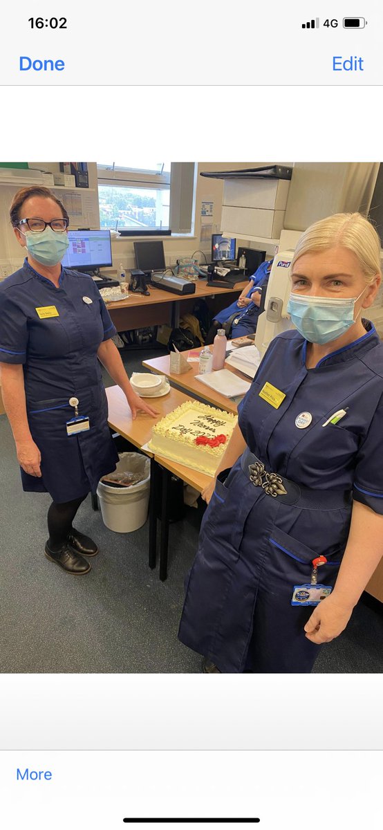 Heather_Price09's tweet photo. Celebrating #IND in preparation for tomorrow, thankyou @UHCWPDTeam for all you do 👏👏#proudtobeanurse @paula_seery https://t.co/SadkLeFXGJ