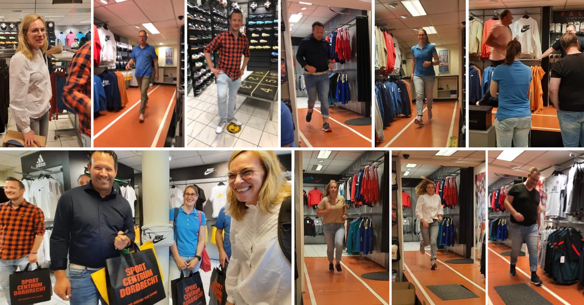 I4YOUtweets's tweet photo. Een aantal collega's lopen volgende week de #verkerkloop en daarom mochten we langs bij Sportcentrum Dordrecht voor nieuwe #sportschoenen. Vervolgens hebben we de dag afgelsoten met een leerzame #pizzasessie waar @Mauritsmes86 en @martinlingstuyl ons meenamen in #microsoftviva https://t.co/Eb5Uv3CDeT