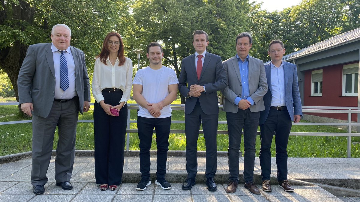 WitoldBanka's tweet photo. Another opportunity to exchange views on national #cleansport policy with the Croatian National Anti-Doping Organization #CIPH. I also appreciate the work you are doing in the region through your involvement with the Central European Anti-Doping Organization #CEADO. @wada_ama https://t.co/MwdSB2WoNw