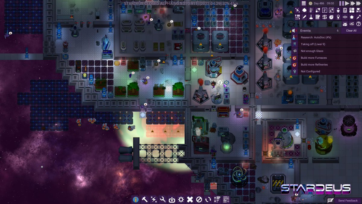 StardeusGame's tweet photo. Hey #twitch #streamers who enjoy games like #RimWorld , #Factorio and #DwarfFortress - I have a trade offer for you.

I want to watch your first playthroughs live!

Reply to this message with the link to your Twitch channel, and Like + RT to participate. https://t.co/kfwVPK5iRL