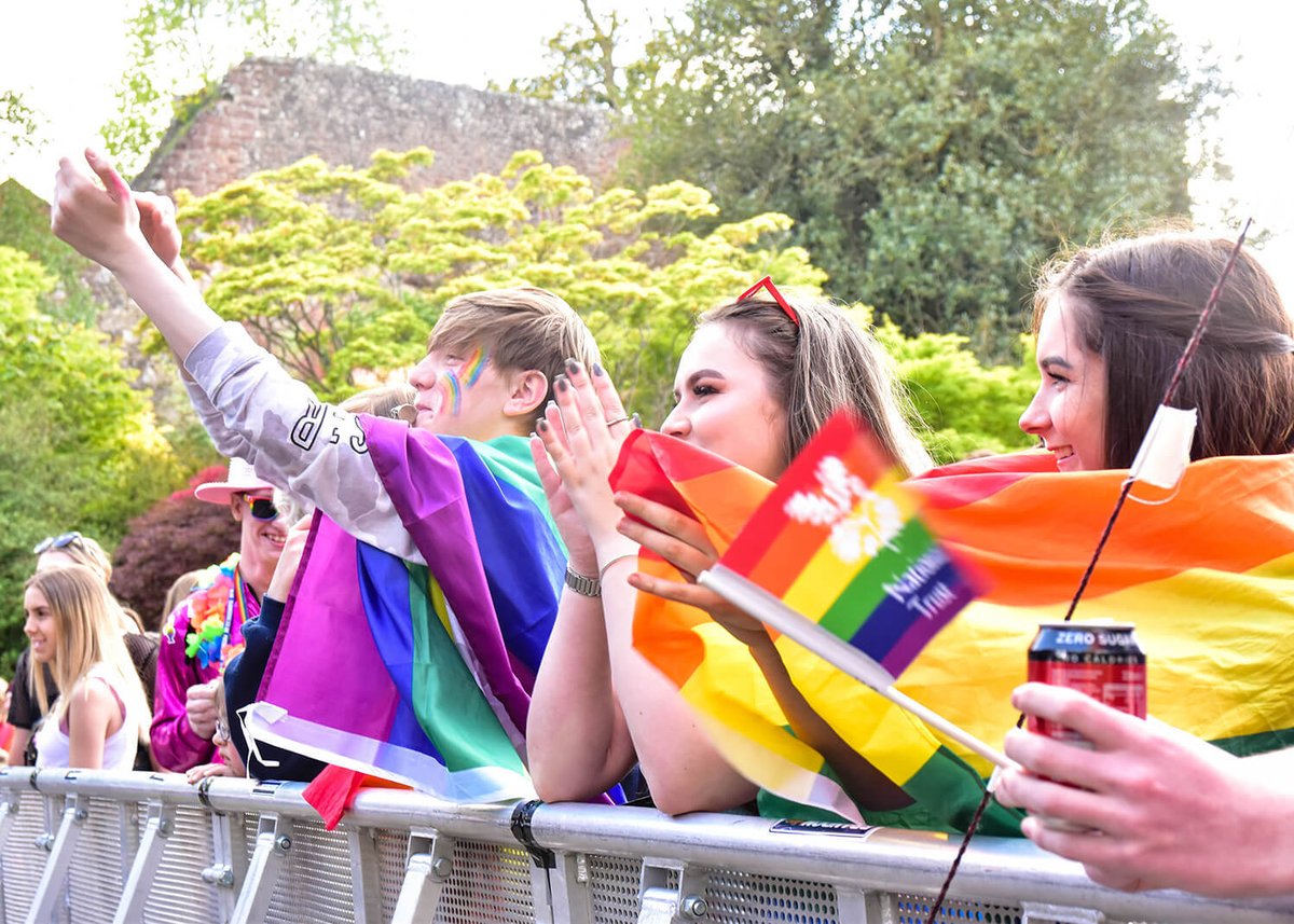 You'll find us on saturday at Exeter Pride! We can't wait to see everyone there. 🏳️‍🌈💚❤️💜<a href="/ExeterPride/">Exeter Pride</a>