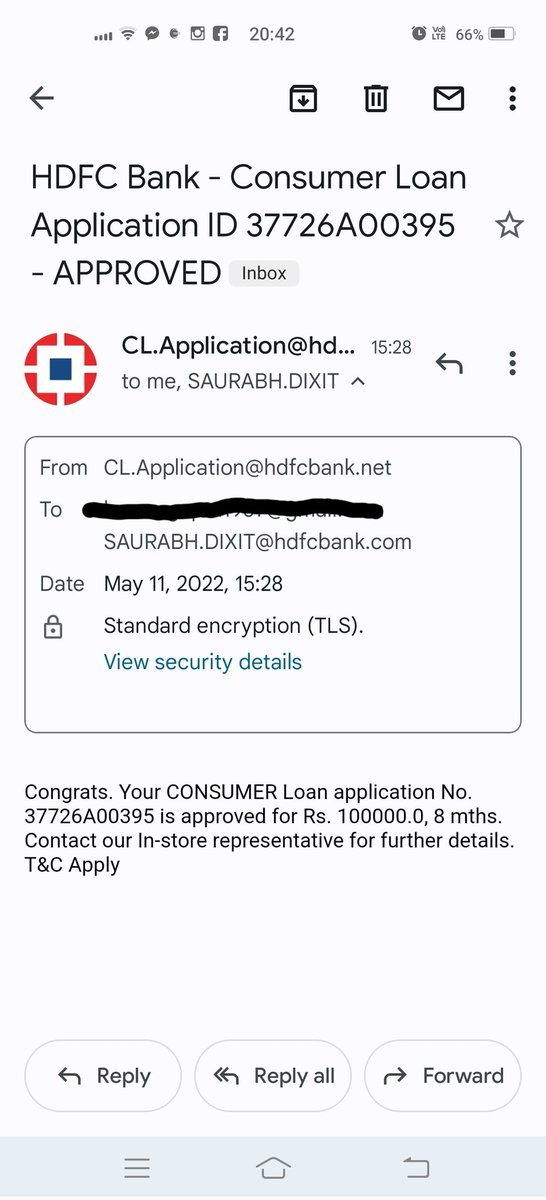 imKusumGupta's tweet photo. @HDFC_Bank I got these mails while i didn't applied for any loan. Kindly check https://t.co/U3RzU9QVeL