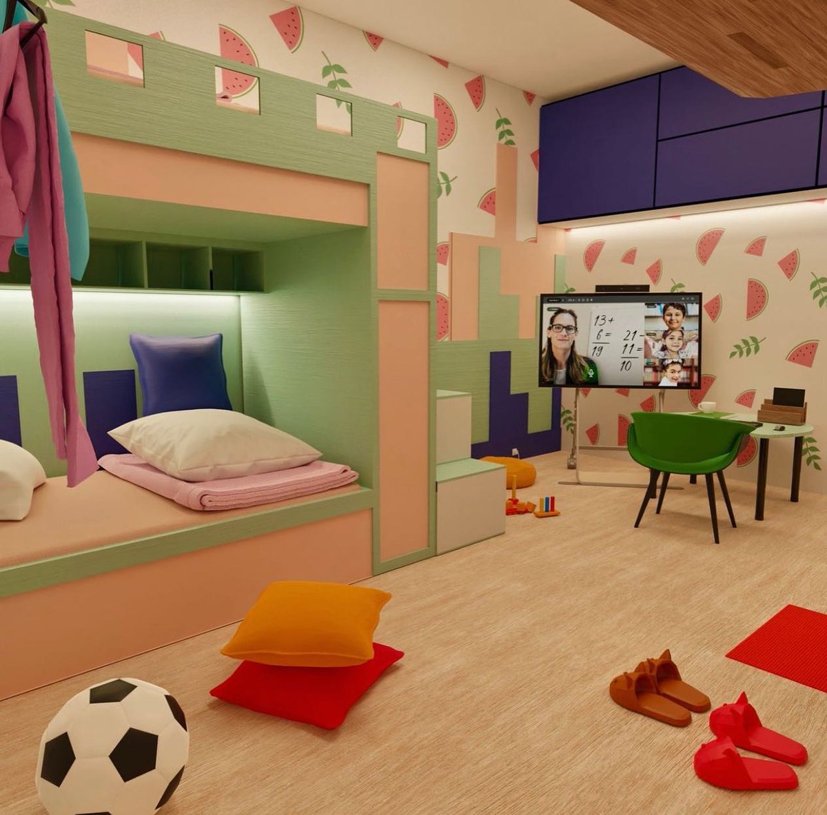 LGAfrica1's tweet image. Our children’s room can become a classroom or playground where they can learn, play, and dream! LG One:Quick Flex makes distance learning so much easier with a built-in camera, mic, and speaker. 
lge.ai/6019zE9qP

#LGOneQuick #LGOneQuickFlex