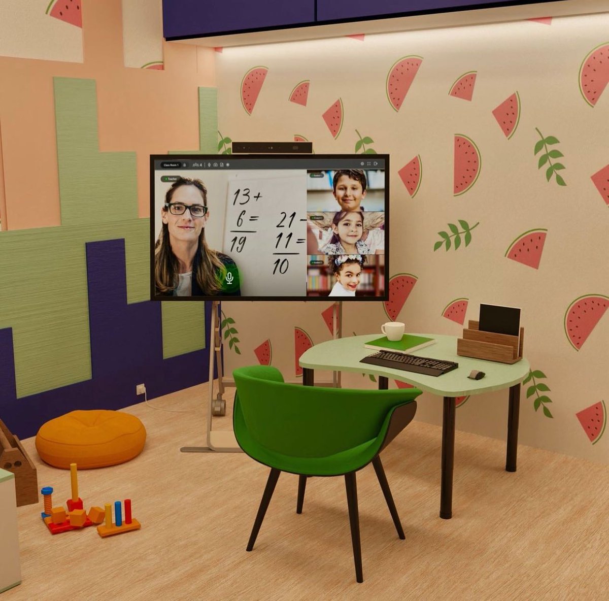 LGAfrica1's tweet image. Our children’s room can become a classroom or playground where they can learn, play, and dream! LG One:Quick Flex makes distance learning so much easier with a built-in camera, mic, and speaker. 
lge.ai/6019zE9qP

#LGOneQuick #LGOneQuickFlex