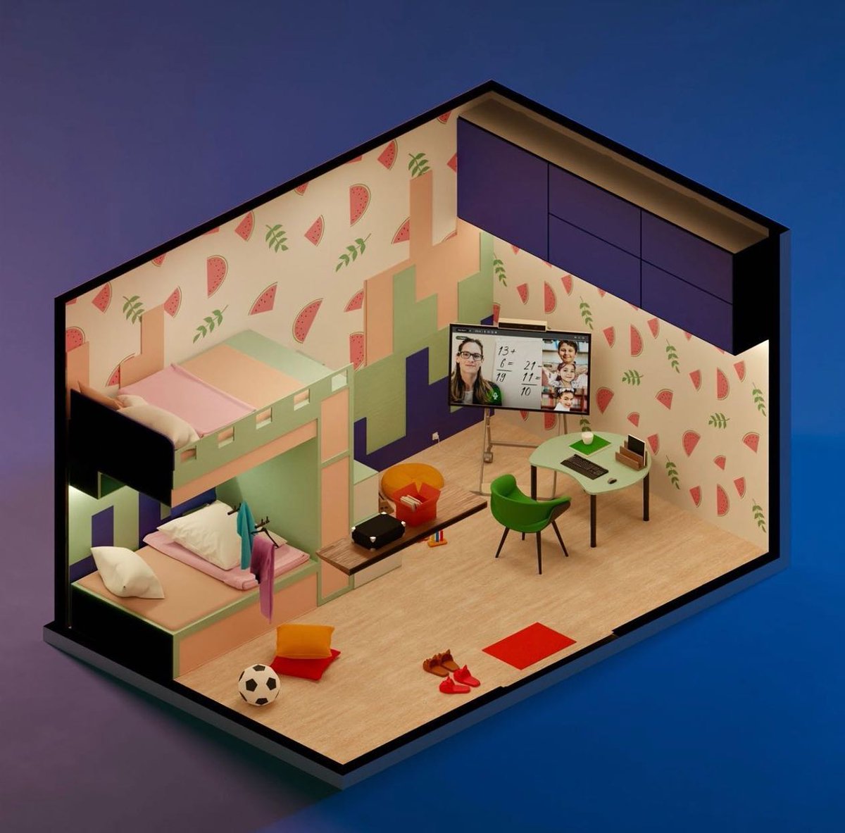 LGAfrica1's tweet image. Our children’s room can become a classroom or playground where they can learn, play, and dream! LG One:Quick Flex makes distance learning so much easier with a built-in camera, mic, and speaker. 
lge.ai/6019zE9qP

#LGOneQuick #LGOneQuickFlex