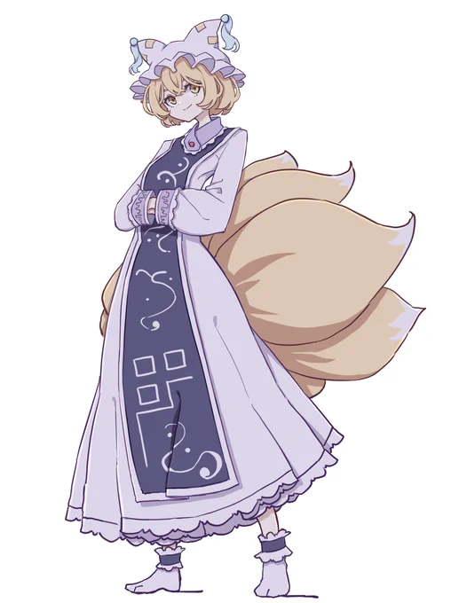 #深夜の真剣お絵描き60分一本勝負 
八雲藍 
