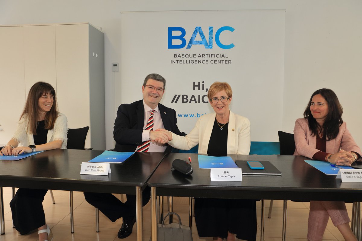 El Centro Vasco de Inteligencia Artificial (BAIC) incorpora a Laura Marrón como Directora General e inaugura sus oficinas en el Edificio Ensanche de Bilbao

spri.eus/es/teics-comun…