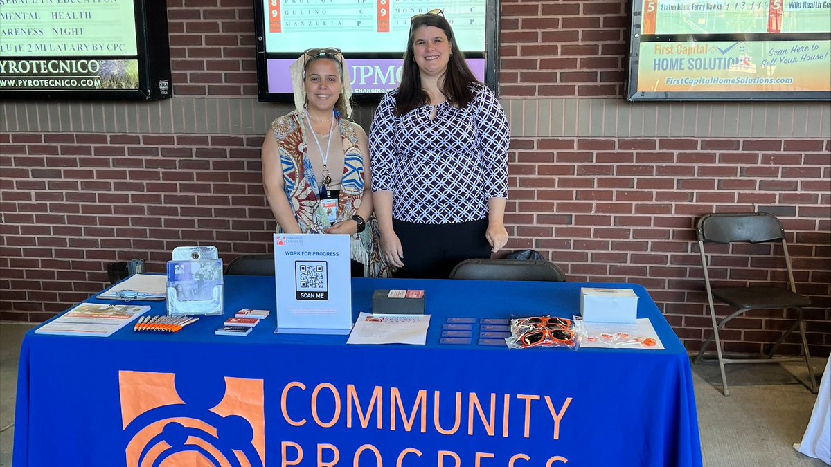 ProgressCouncil's tweet photo. Don't miss the York Hiring Fair today at PeoplesBank Park! We're set up and ready to share opportunities to #WorkForProgress, and we're in good company of nearly 50 local organizations.
See all our open positions and apply online at https://t.co/6gMORWCNe4.
#HiringFair #JobFair https://t.co/iM0xfCS7dk
