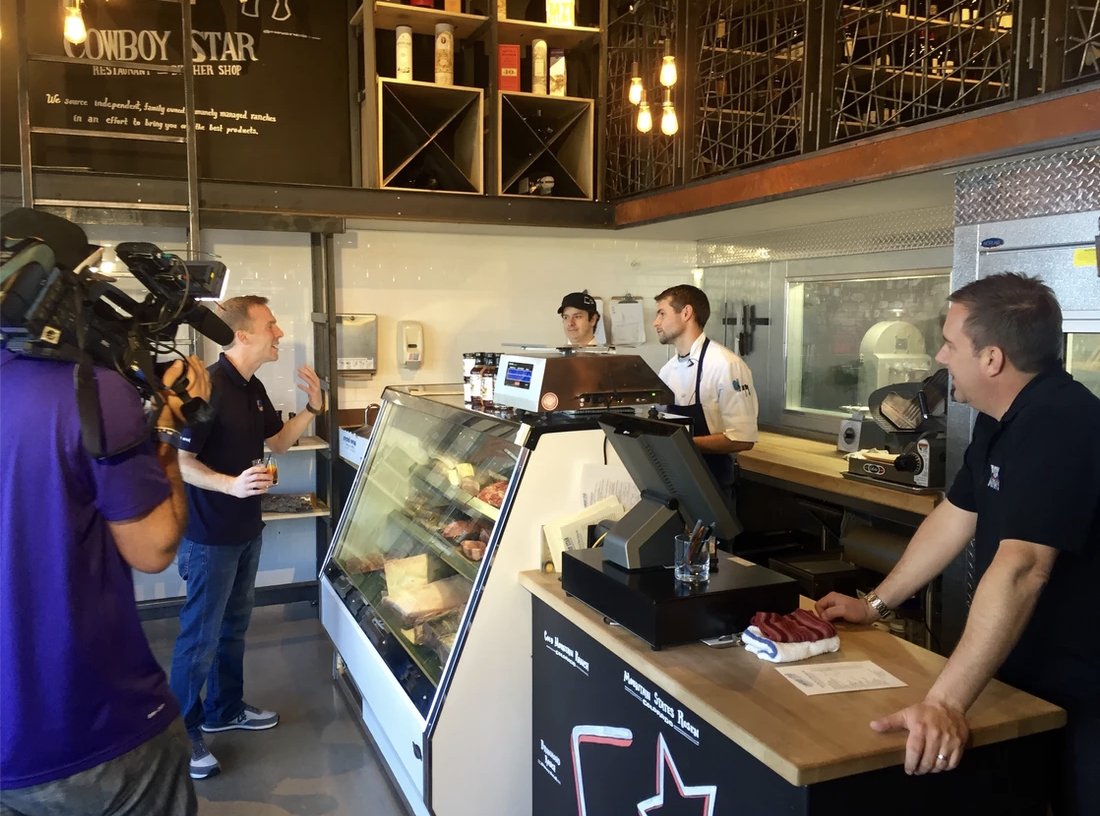RedEnergyPR's tweet photo. Telling our clients' stories is sort of our thing, we loved working with our friends at @cowboystarCS and just wanted to share this fun memory.

#clientlove #cowboystarcs #food #drinks #restaurantPR #publicrelations #media #mediarelations #news #story #marketing #agency #colorado https://t.co/K1A61LKECf
