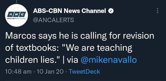 @DocHappy95 ETOOO NAAAAAA. Punyetaaa talaga. This is how they manage to stay in power for 20 years.  PROPAGANDA ! tanginaaaaaaaaa!
