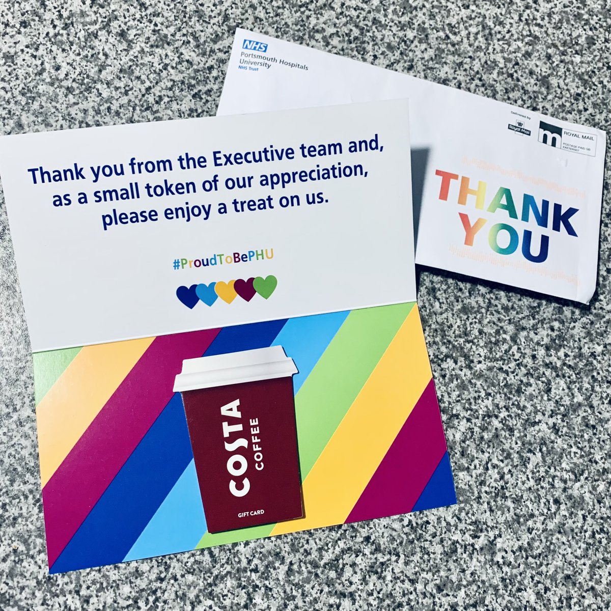 Kirsty_Tallack's tweet photo. Thank you  @PHU_NHS Nice surprise after a couple of challenging shifts in ED!
#proudtobephu #emergencydepartment #rcem #acplife #acp #costa https://t.co/yzERGNbTR7