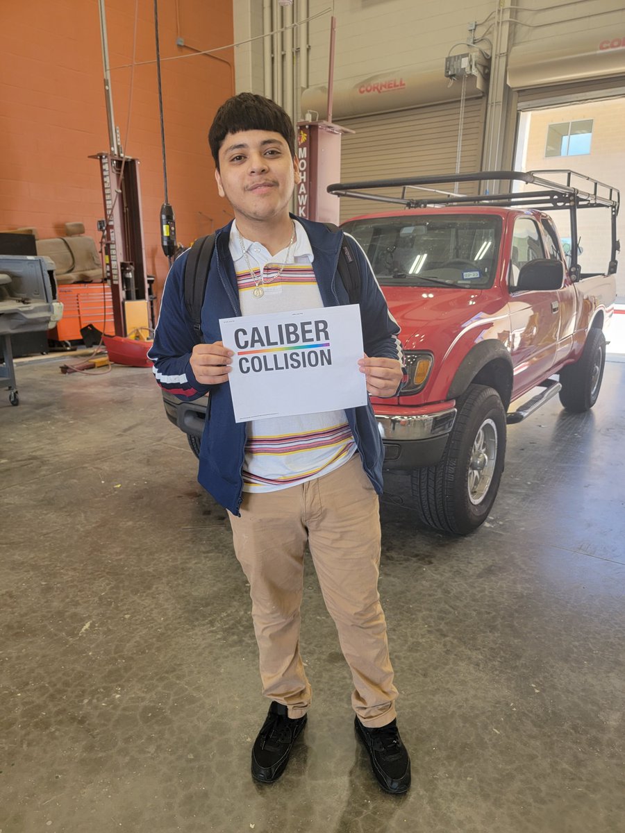 Blanson CTE Collision (@blansonc) on Twitter photo Gustavo just received and accepted his job offer from <a href="/CaliberAutoBody/">Caliber</a> for their TAPs program. He starts may 31st! I am so proud of him, all his hard work has paid off <a href="/BlansonCTEHS/">Blanson CTE HS</a> <a href="/wardoin/">Wanda Bailey</a> <a href="/BenIbarraCTE/">Ben Ibarra</a> <a href="/EricBlume4/">Eric Blume</a> Gustavo just received and accepted his job offer from <a href="/CaliberAutoBody/">Caliber</a> for their TAPs program. He starts may 31st! I am so proud of him, all his hard work has paid off <a href="/BlansonCTEHS/">Blanson CTE HS</a> <a href="/wardoin/">Wanda Bailey</a> <a href="/BenIbarraCTE/">Ben Ibarra</a> <a href="/EricBlume4/">Eric Blume</a>