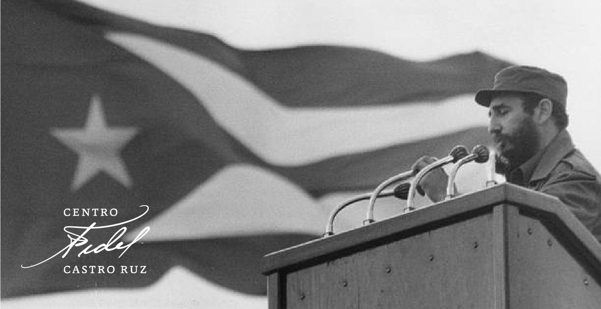 #Fidel:"Nuestra #Revolución en desarrollo se ganó ese derecho, se ganó esa solidaridad; nuestro pueblo con su firmeza, con su determinación, con su heroísmo se ganó ese apoyo de las fuerzas que defienden la paz". #FidelVive #LatinoaméricaUnida #CubaVive