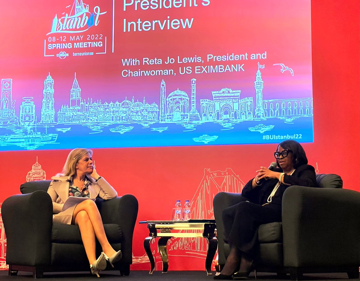 Day three of the <a href="/BerneUnion/">Berne Union</a> Spring Meeting kicked off with a wonderful discussion outlining priorities for this new chapter in EXIM’s history. I told ECA attendees how excited I am to have <a href="/EximBankUS/">U.S. Export-Import Bank</a> back!