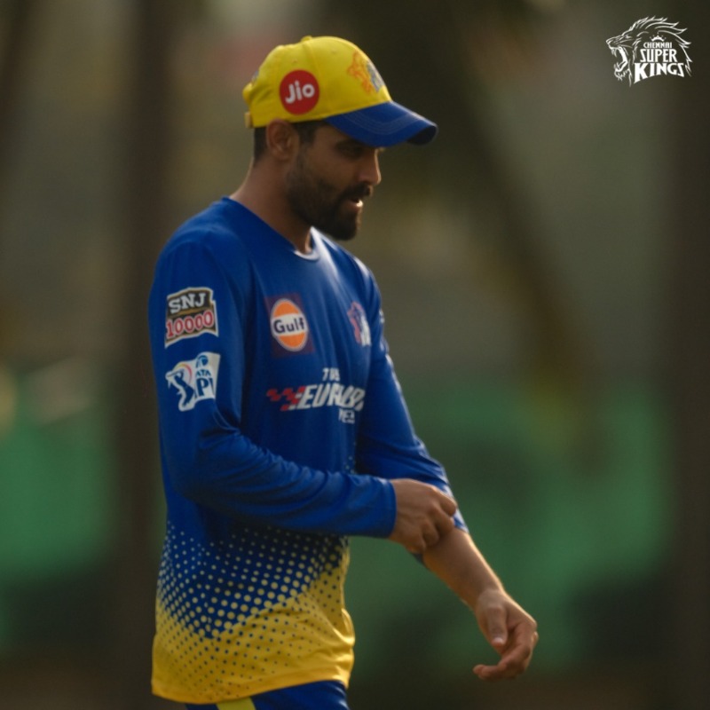 ChennaiIPL's tweet photo. 📢 Official Announcement: 

Jadeja will be missing the rest of the IPL due to injury. Wishing our Jaadugar a speedy recovery! @imjadeja