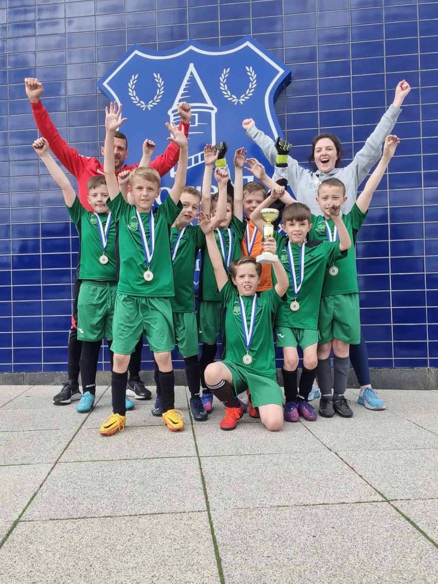 LittleSuttonCoE's tweet photo. Introducing the @Everton Academy Tournament winners! What an achievement from our Year 4 boys! https://t.co/pgtworWPuR
