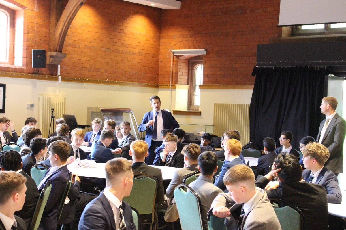 BoltonSch's tweet photo. Today we bade farewell to our Y11 boys from @BoltonSch as they go on study leave - lots of good wishes for the future &amp; rousing speeches at their final gathering @Y10and11atBSBD https://t.co/TzFGkGTLX5