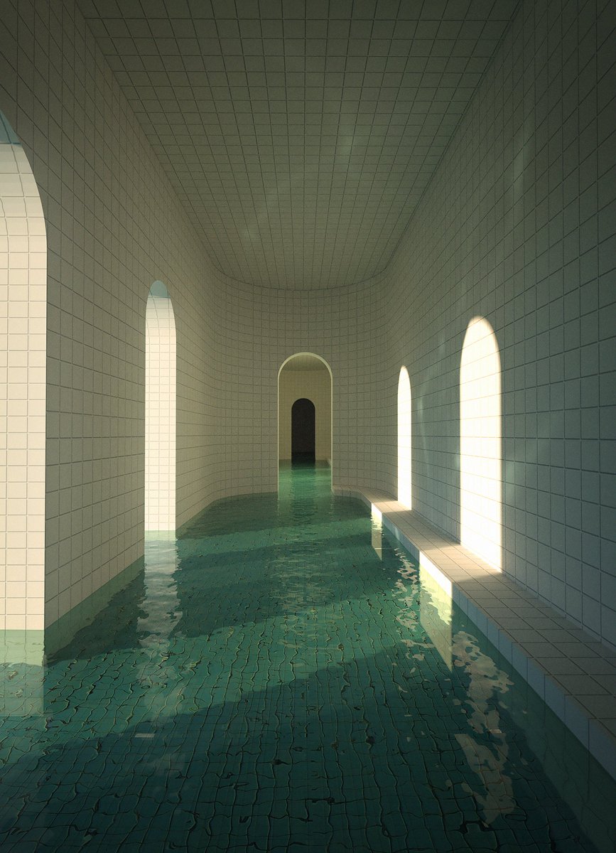 AnarkyDesigns's tweet image. Been learning some 3d lately! Here are some poolrooms
#poolroom #backroom #3D #C4D #liminalspace