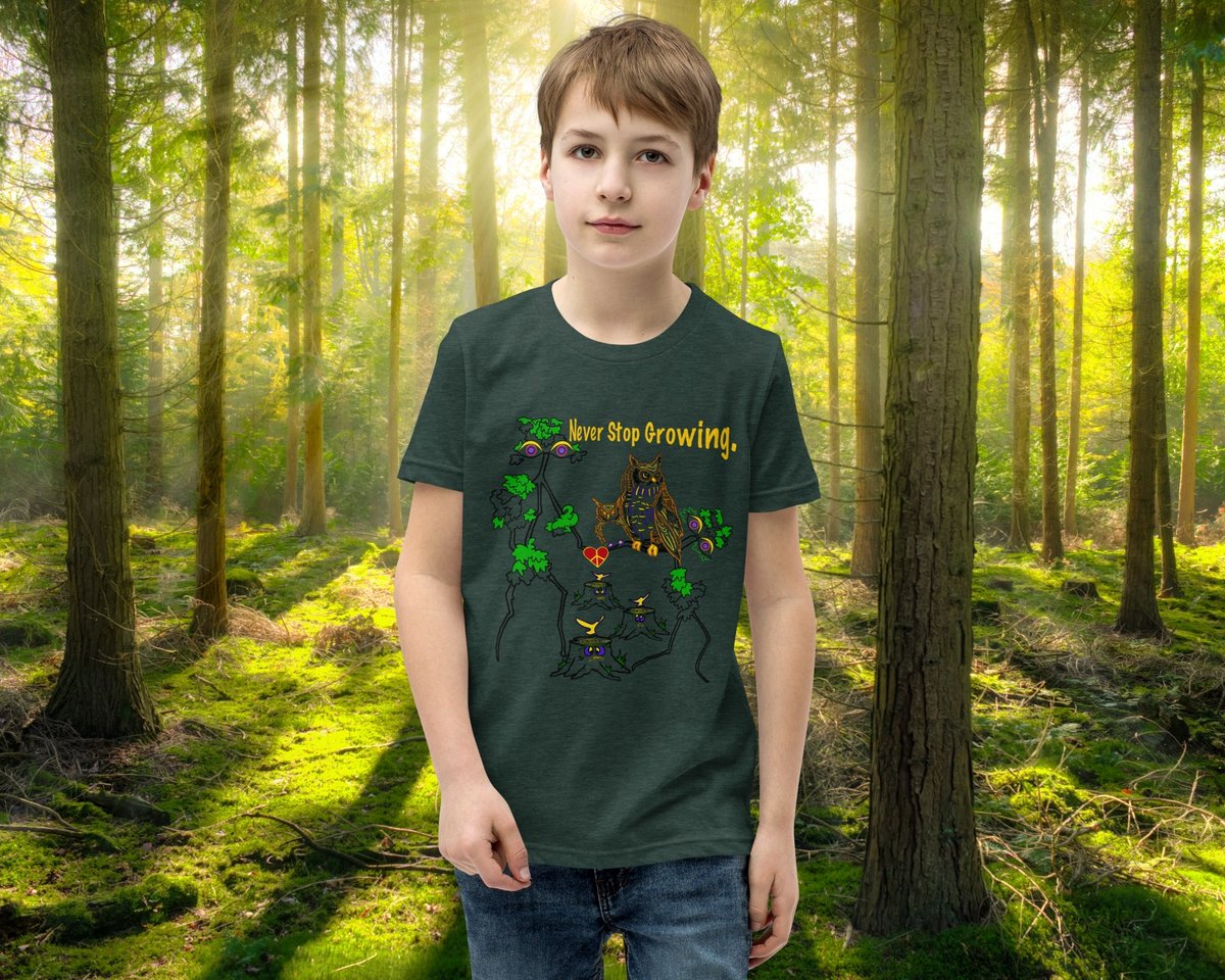 GrowCR8's tweet photo. Greetings! ✨🦋✨

Available in GCP's Youth Apparel!

A perspective that values Earth and self.
May the powers of adaptability, resiliency and respect for nature be lessons passed on to current and future generations.

Never Stop Growing! 🌱☀️🌈

#GrowCreateApparel
#UniqueTshirts https://t.co/1XHLZViThx