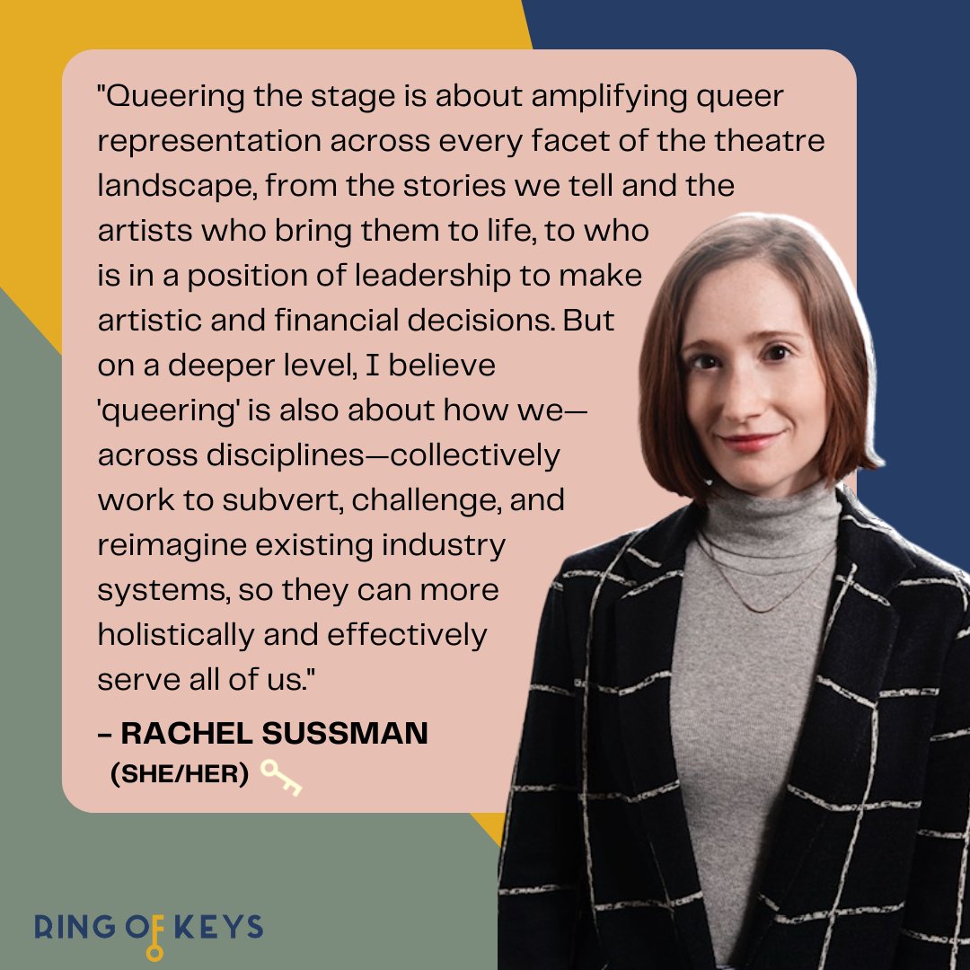 ringofkeysorg's tweet photo. University Honors Scholar alumna of NYU Tisch. She is an Adjunct Professor at Columbia University’s School of the Arts and New York University’s Tisch School of the Arts. https://t.co/QqLnvurok7
#ringofkeys #queerproducer #keyspotlight #musicaltheatre #producer #education https://t.co/i3XcefPQR1