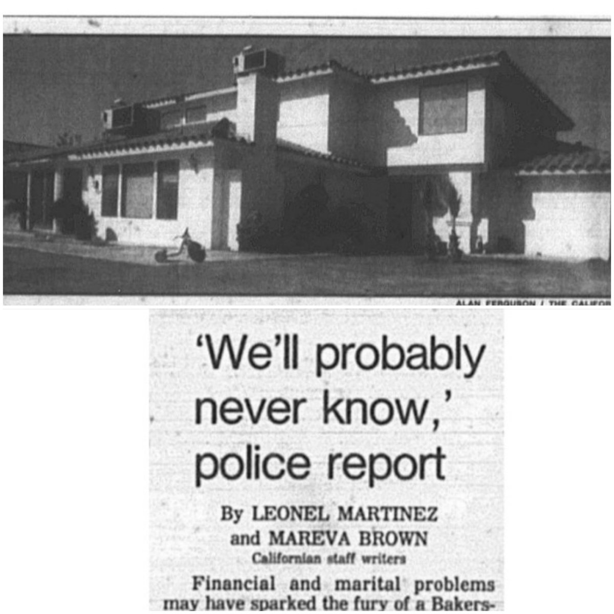 NotoriousBaker1's tweet photo. An unimaginable tragedy struck the Bakersfield Country Club neighborhood in October 1990. Listen to Terror On Country Club Drive here: 
https://t.co/2ZsGJpQAtB
#Bakersfield #truecrime #bakersfieldcountryclub #BCC https://t.co/66lJmelLay