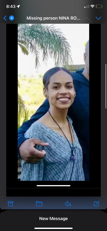 SarahFraserShow's tweet photo. Nina Rose is still missing here in Los Angeles if you know where she is or have a tip contact @LAPDHQ Dateline just did an article on her https://t.co/RUq8AyB2to

@KTLA @FOXLA @BuzzFeed https://t.co/flxJM4Qzvx