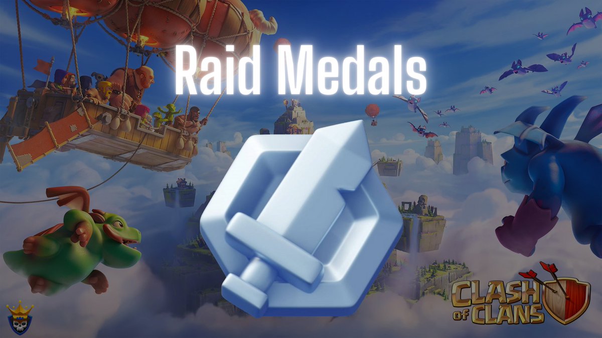 ClashChamps's tweet photo. Raid Weekend is starting soon again. How many Raid Medals did you get last time and what did you buy with them?π
π§
#Clashon #ClashOfClans #ClanCapital #RaidWeekend #RaidMedals https://t.co/I7fufFJCTD