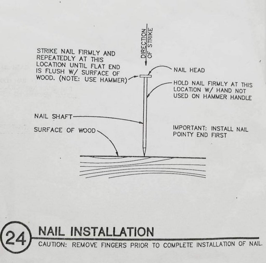 EddyMasese's tweet photo. @engineers_feed Nail installation manual https://t.co/IwwWBDmswb