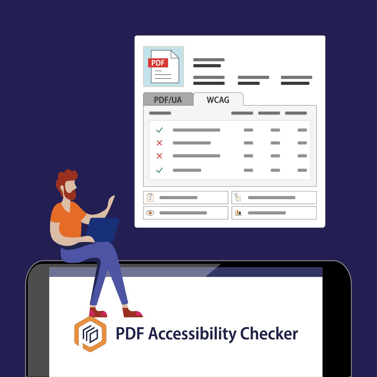 PDFUAFoundation's tweet photo. PAC’s easy-to-use interface makes checking documents a no-brainer. Learn how PAC helps create PDF/UA compliant documents with the best possible experience on our website.🧠

https://t.co/sspgpHYohX

#accessibilitymatters #pdf #tech https://t.co/BanG5Jpbdg