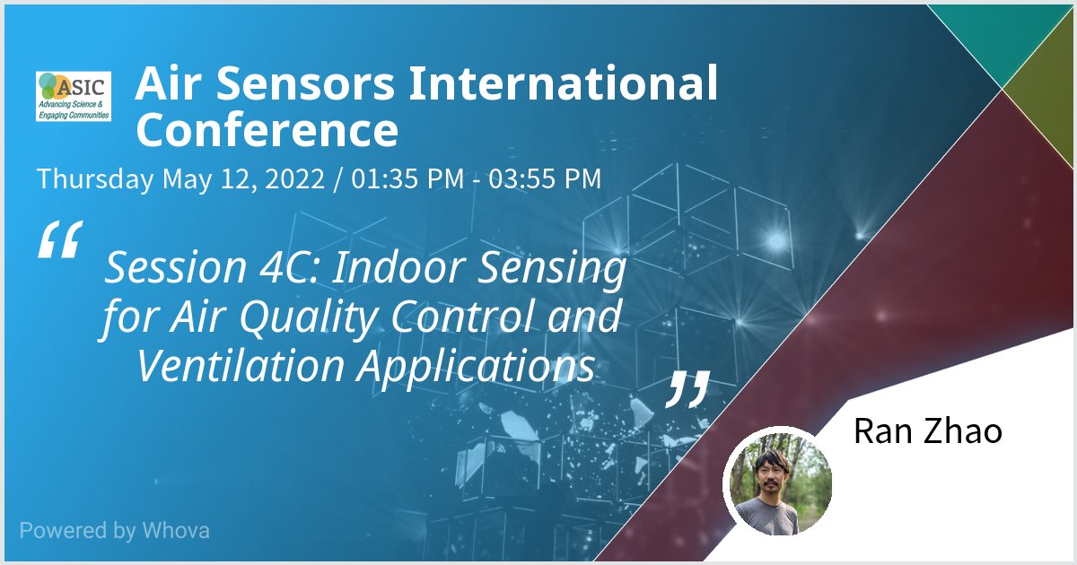 RANZHAOUAlberta's tweet image. Feeling special to be able to travel again and to be speaking at Air Sensors International Conference. Please check out my talk if you&apos;re attending the event! #ASIC2022 #AirSensorsIntConf2022 #AirQualityResearchCenter