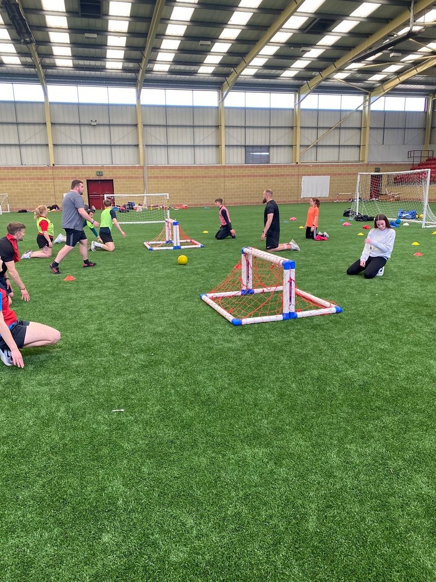 SportStructures's tweet photo. Great action shots from our current cohort of Level 2 #Multiskills learners in Barnsley!
Aspiring #coaches are ready to inspire the next generation with their newly learned fundamental movement and sport-specific skills.

Next course - June - Birmingham: https://t.co/h4O5ddeerk https://t.co/Q5sd44oMJk