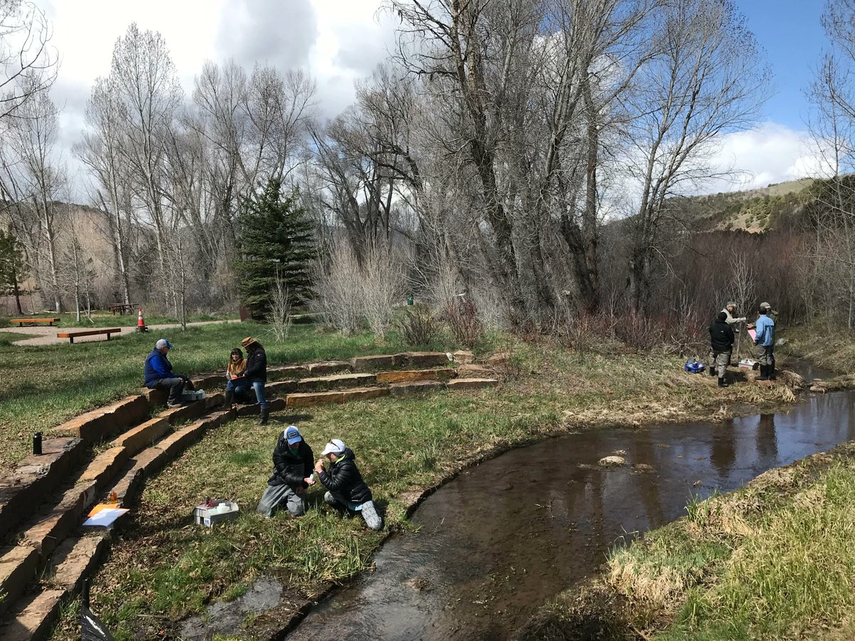 RiverWatchCO's tweet photo. A huge thanks to our friends over at @rfconservancy for hosting a successful one day training in Basalt! Volunteers who participated were able to refine their River Watch knowledge and have some fun while doing it! #citizenscience https://t.co/uuhJd0B6nx