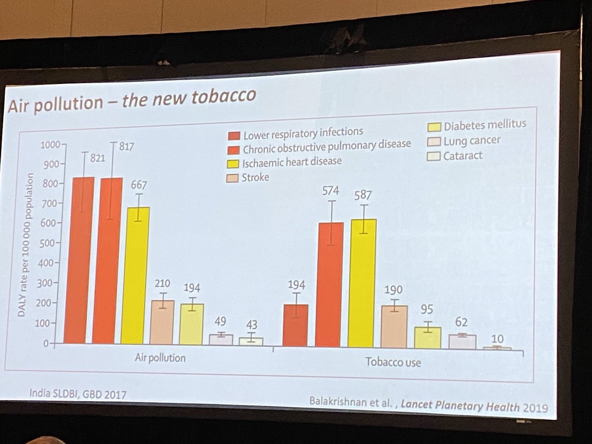 mcmahoneth's tweet image. Air pollution as the new tobacco per Dr  Kalpana Balakrishnan at #ASIC2022. Let’s solve this #health issue! #airquality