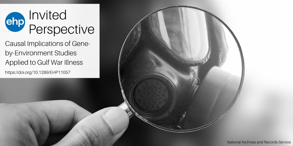 NEW: Weisskopf and Sullivan discuss findings from a recent gene-environment study that may help address why some veterans developed Gulf War illness while others with similar exposures did not ➡️ ehp.niehs.nih.gov/doi/10.1289/EH…