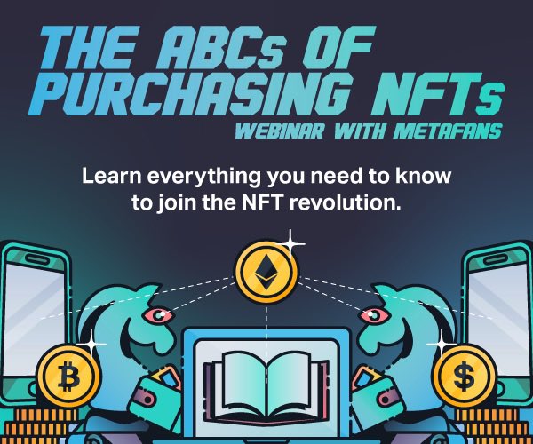 metafansnft's tweet photo. GM everyone! We want to remind everyone that we have an intro to NFTs today @ 4pm est &amp; it’s FREE!
Tell your friends that want to learn how to get into the space!

🎉We’re also giving away a MetaFan towards the end to a new member!🎉

https://t.co/NqPRqioxsw https://t.co/nksW9Rn6In