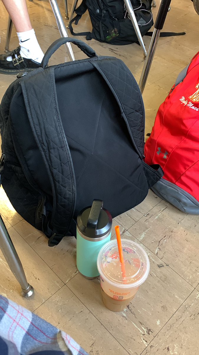 NotEmilyDumais's tweet photo. LITERALLY ME AS WE SPEAK. i was told she would pour it on my head the next time she saw me with a coffee 😔 https://t.co/uN3zAvYmVv