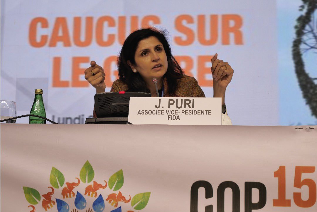 This #UNCCDCOP15 is different: we have conversations on #innovative financing <a href="/gggi_hq/">GGGI</a> ; the #gender caucus; and transforming landscapes to make them future fit <a href="/UNCCD/">UN Land and Drought</a>. The question is whether we will have new financial commitments. <a href="/theGCF/">Green Climate Fund</a> <a href="/IFAD/">International Fund for Agricultural Development</a> <a href="/AFD_en/">AFD_en 🇫🇷 🇪🇺</a> <a href="/AfDB_Group/">African Development Bank Group</a>