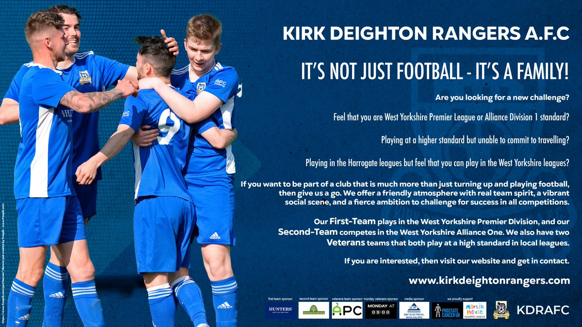 Kirk Deighton Rangers AFC tweet media