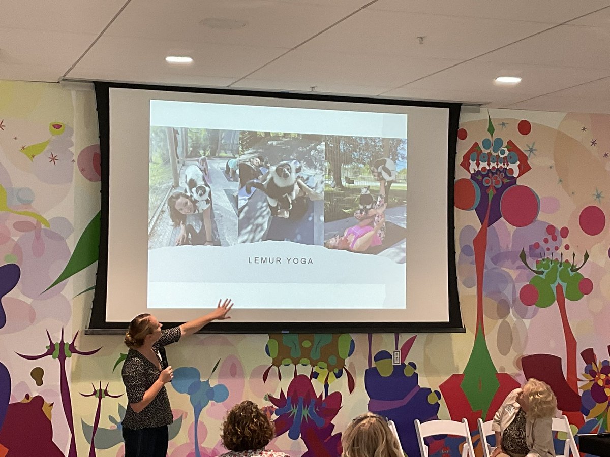 michaelpcorley's tweet photo. Renee from Sarasota’s Big Cat Habitat discussing how they have created a series of events to engage the community and earn money to support the animals. The power of #earnedincome #TPFMarginMission @ThePattersonFdn @margin_mission https://t.co/BMypTOKF4r