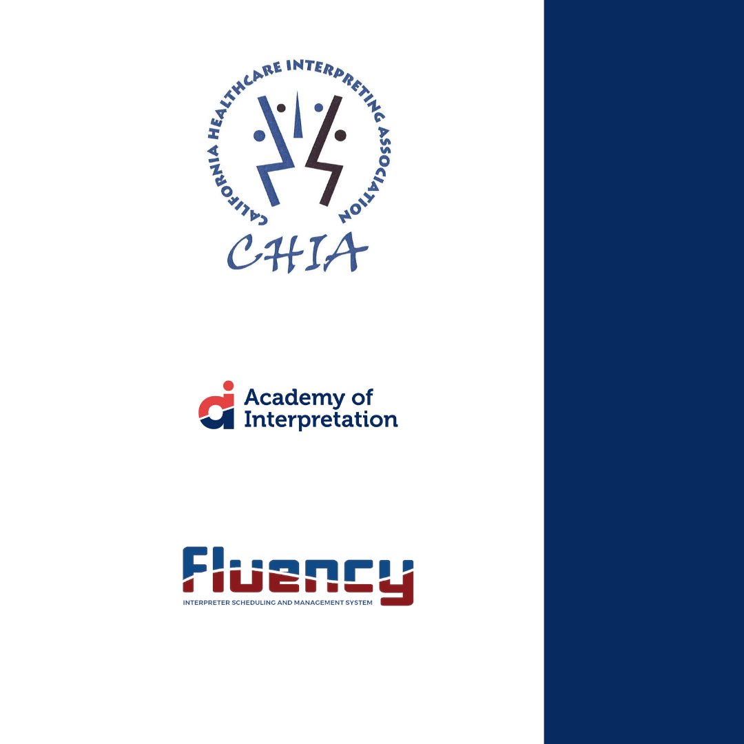 West Coast interpreters- we'll be at the California Healthcare Interpreting Association (CHIA) Annual Educational Conference this weekend, May 13 &amp; 14 with our partner, Fluency. We hope to see you there!

#aoi #academyofinterpretation #onlinelearning #interpreters #education