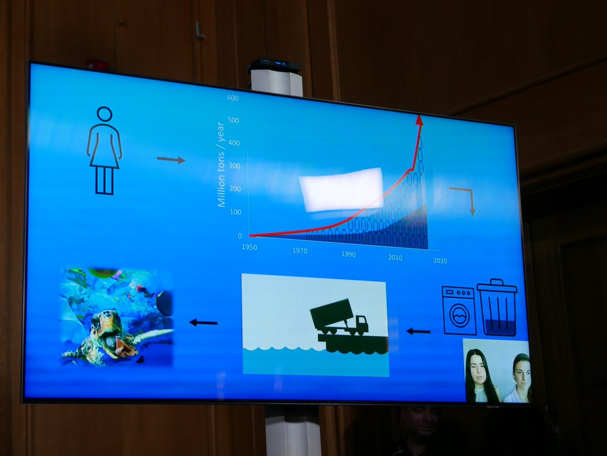 vfapharma's tweet photo. Was ist besser als ein plastisches Beispiel? Ein bioplastisches Beispiel – präsentiert via Video als Beitrag gegen die Plastikflut, von Lara Santolin &amp; Isabel Angelina Thiele @TUBerlin für den #BIONNALE #SpeedLectureAward 2022 von @HealthCapitalBB und #vfabio @vfapharma https://t.co/joS9ne8aMp