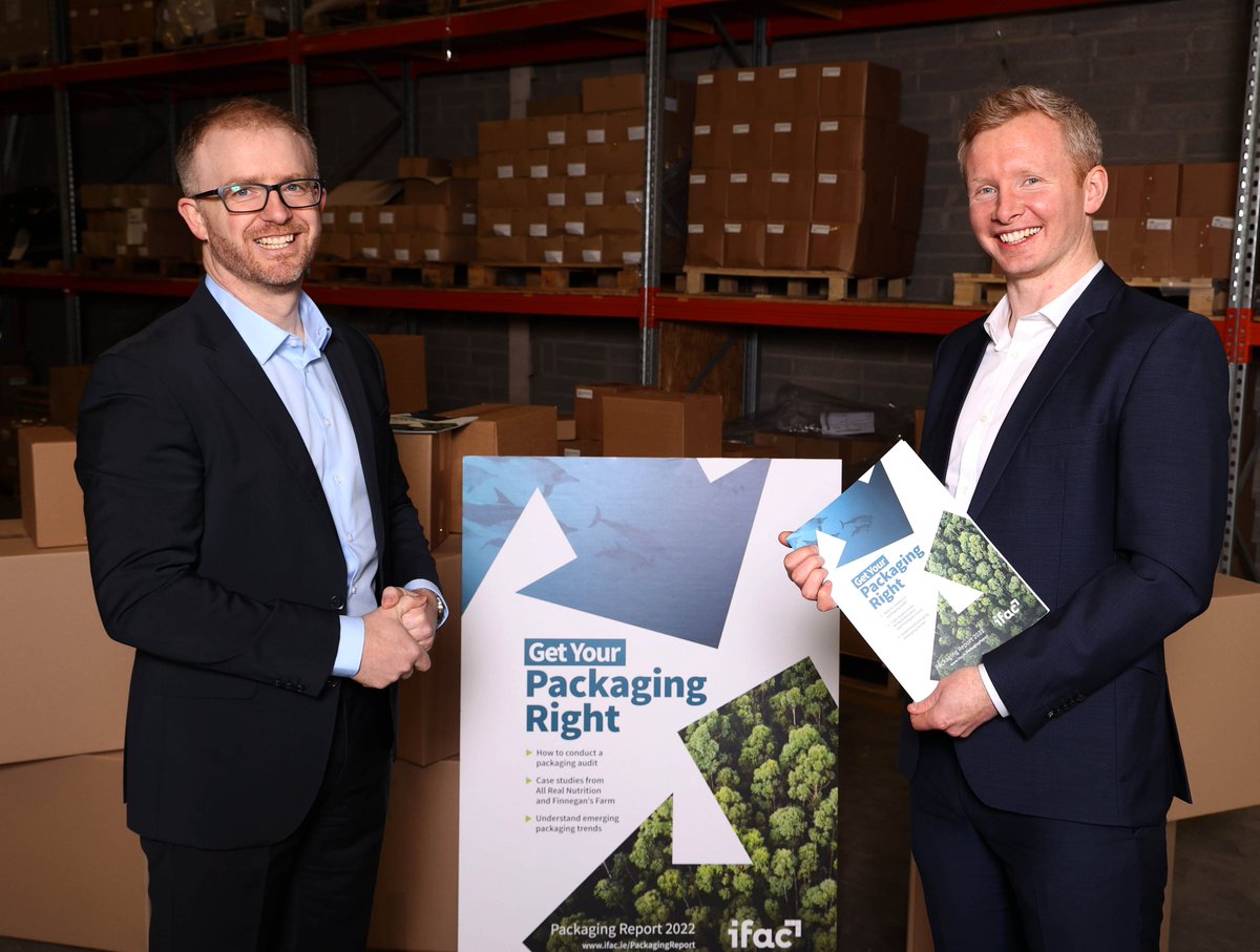 lorcanbannon's tweet photo. 🚀Its launched - The @ifac_ireland Packaging Report

📩 Download it for free https://t.co/TEj7pLInUh

📻 Listen to the launch on @NewstalkFM  with @JoeBLynam 
https://t.co/JIfTMyOc2L

@dleydon @EatAllReal @p_black1 @o_gryson  #Sustainablepackaging #IfacReport https://t.co/fb66QIh4uL