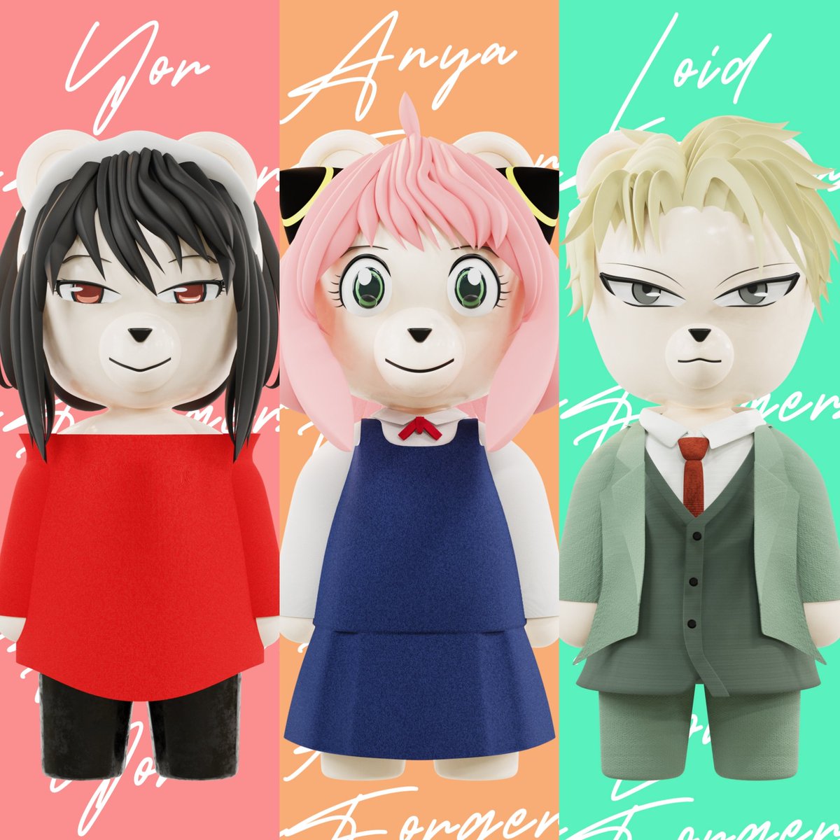 🚨NEW DROP ALERT🚨
Hey guys, its been a while so here it is. Im sure there are many fans of Spy X Family🤣. Feel free to check it out.

app.pentas.io/collection/can…